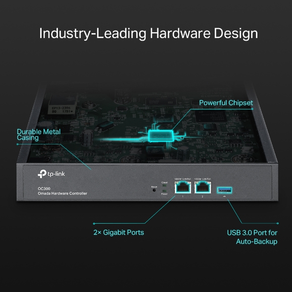 OC300 Contrôleur Réseau Hardware Omada (<500 appareils) - Image 7