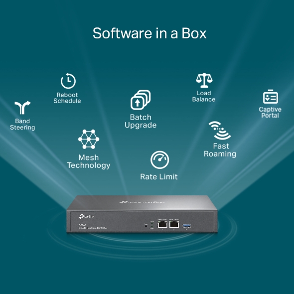 OC300 Contrôleur Réseau Hardware Omada (<500 appareils) - Image 8