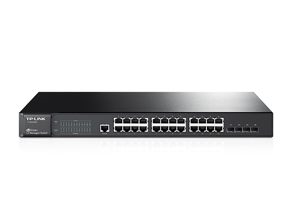 TL-SG3424-Switch JetStream™ administrable niveau 2 24 ports Gigabit