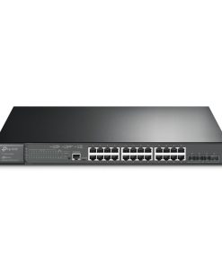 TL-SG3428XMP-JetStream 24-Port Gigabit and 4-Port 10GE SFP+ L2+ Managed Switch with 24-Port PoE+